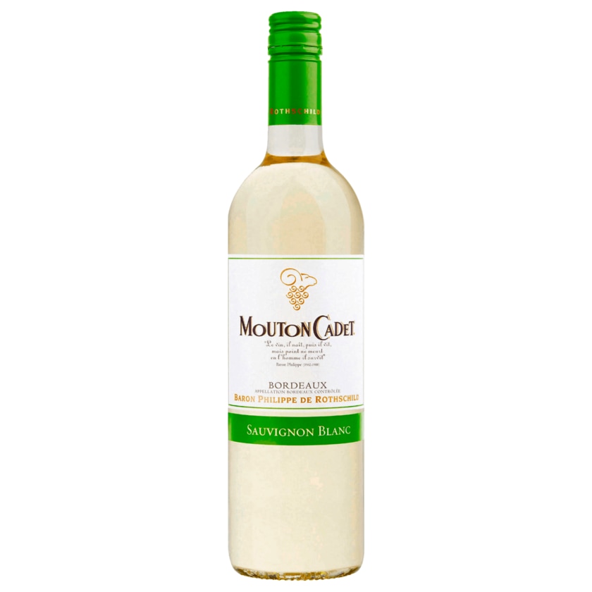 Mouton Cadet Weißwein Sauvignon trocken 0,75l